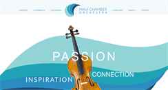 Desktop Screenshot of mauichamberorchestra.org